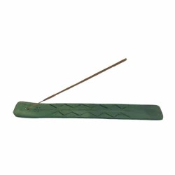 Tabla para quemar incienso verde
