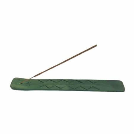 Tabla para quemar incienso verde