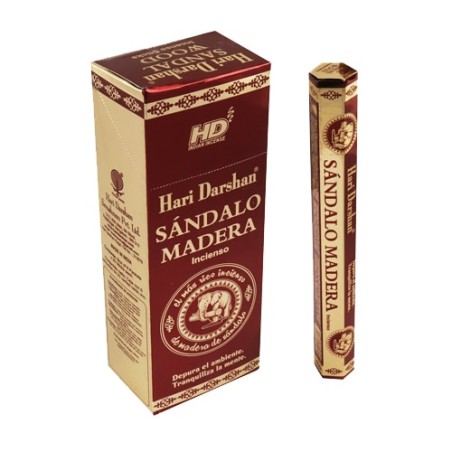 Incienso Sándalo Madera HARI DARSHAN