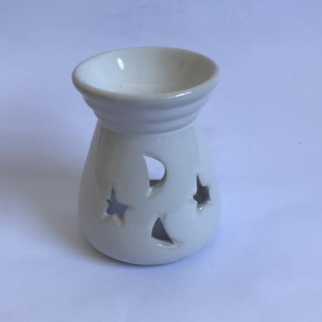Quemador de aceites esenciales Blanco