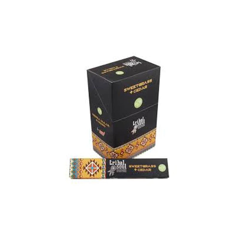 Incienso Tribal Soul Hierba Dulce y Cedro