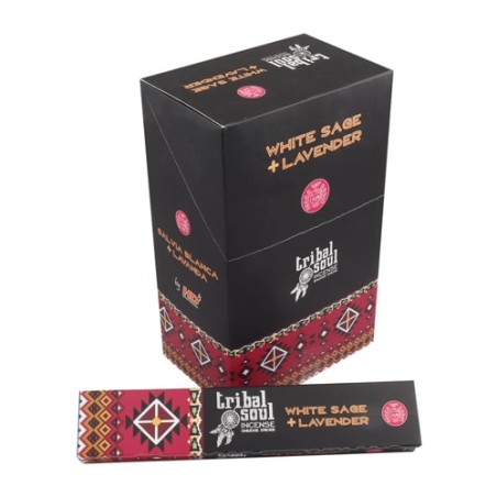 Incienso Tribal Soul Salvia Blanca y Lavanda