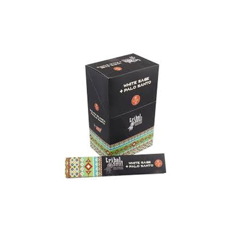 Incienso Tribal Soul Salvia Blanca y Palo Santo