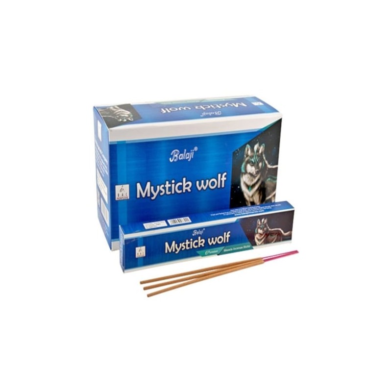 Incienso Balaji Mystick Wolf