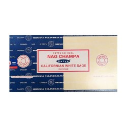 Incienso Nag Champa - Salvia Blanca Satya