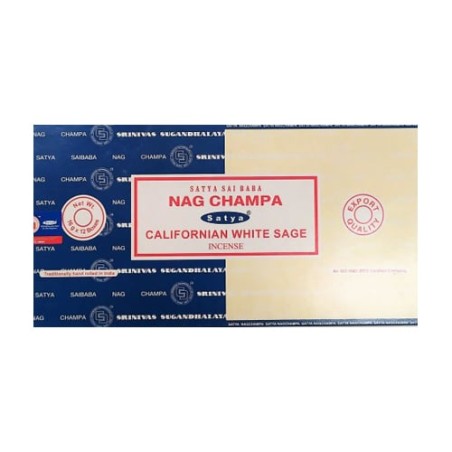 Incienso Nag Champa - Salvia Blanca Satya
