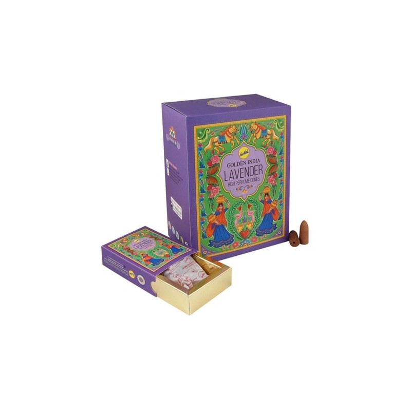 Cono de reflujo Golden India Lavanda