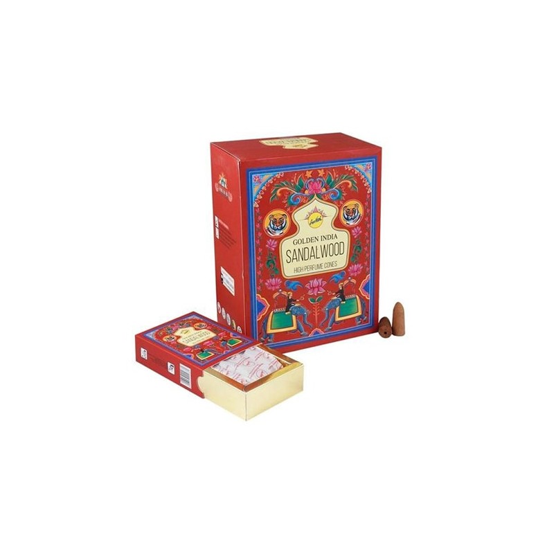 Cono de reflujo Golden India Sándalo